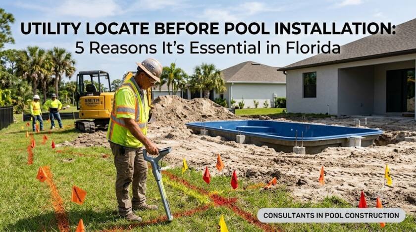 Utility Locate Before Pool Installation: 5 Reasons It's Essential in Florida